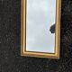 Large gold mirror 150 cm long classic style beaded frame