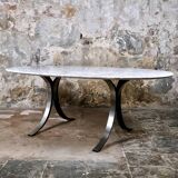 T102 marble table by Osvaldo Borsani for Tecno, Italy, 1964
