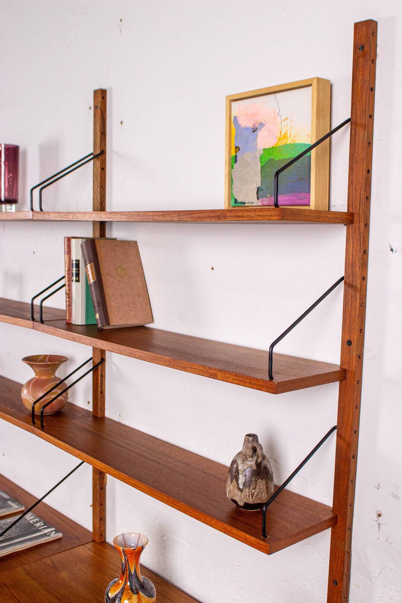 Poul Cadovius Cado Royal Shelving System Teak Vintage 60s Mid Century
