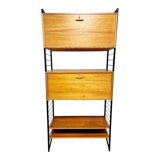 Mid Century Staples Ladderax Shelving Cupboard