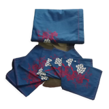 Old embroidered tablecloth