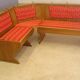 Vintage corner seat