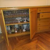 Solid oak buffet
