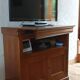 Cherry wood TV unit