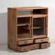 Old Japanese cedar wardrobe – Taishō / Shōwa period (c. 1912-1945) #32