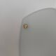 Pair of vintage wall lights, opaline glass and brass, Sweden 1970s