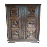 Solid wood cabinet