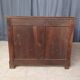 Commode Louis Philippe en ronce de noyer