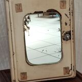 Metal medicine cabinet mirror