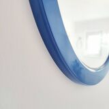 Miroir rond bleu, 1970
