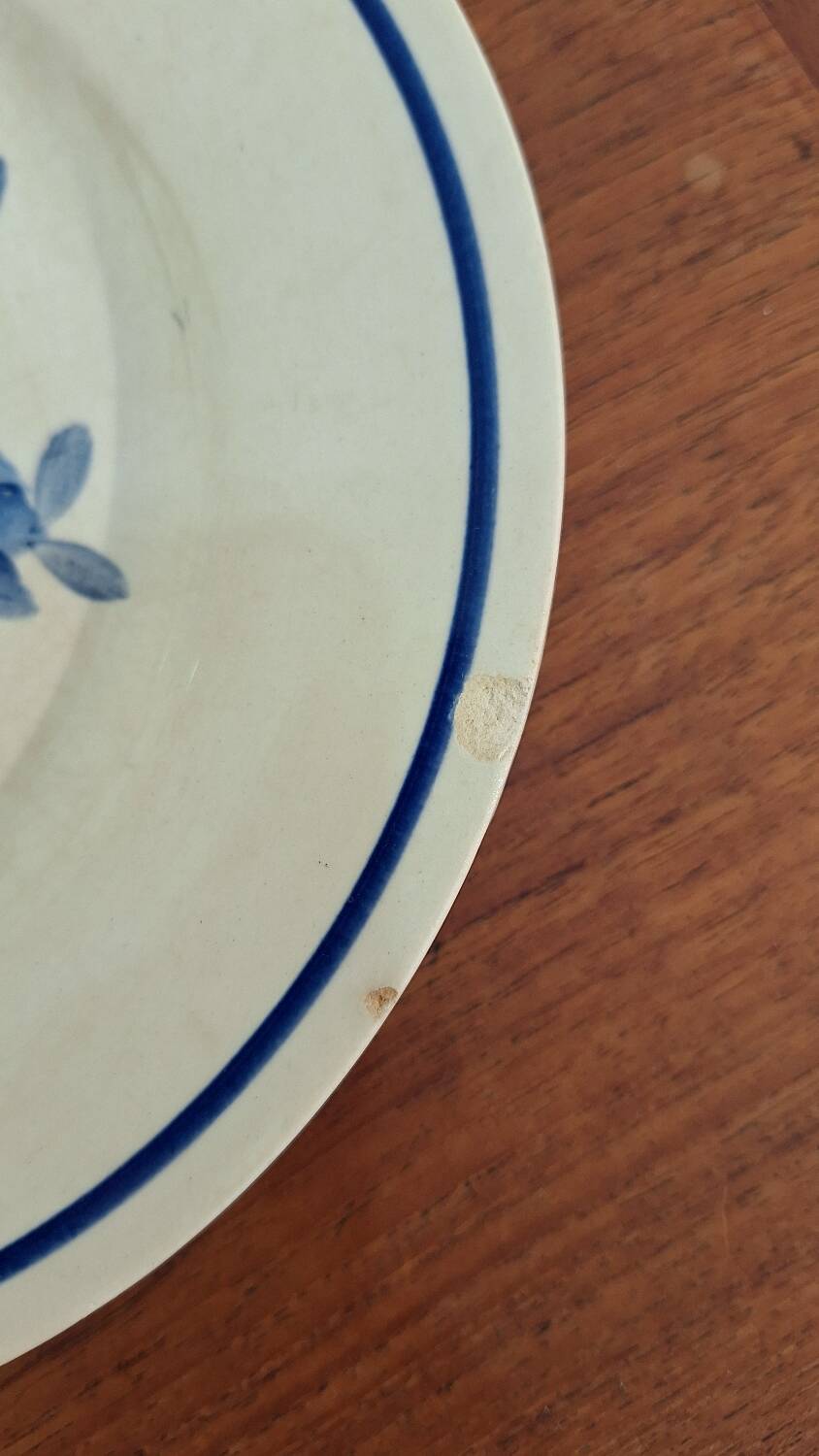 Set of Gien Ajaccio dessert plates