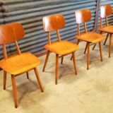 Set of 4 chairs edited by ton 1960