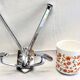 Vintage Modernista wall coat hanger 60 solid brass chrome plated