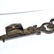 Old iron speckle - Extinguisher candle church Candlestick 19th century