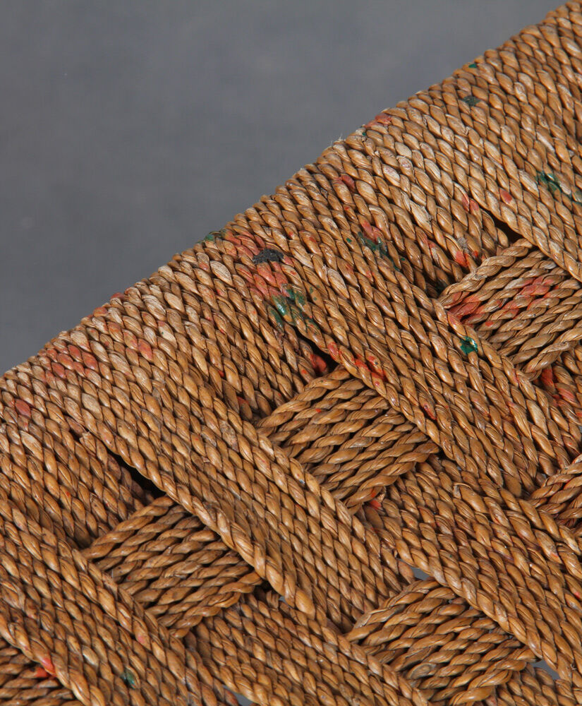 Suite 4 chaises vintage en bois, fabrication tchèque, 1950