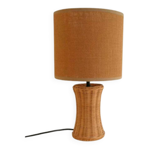 Lampe en osier