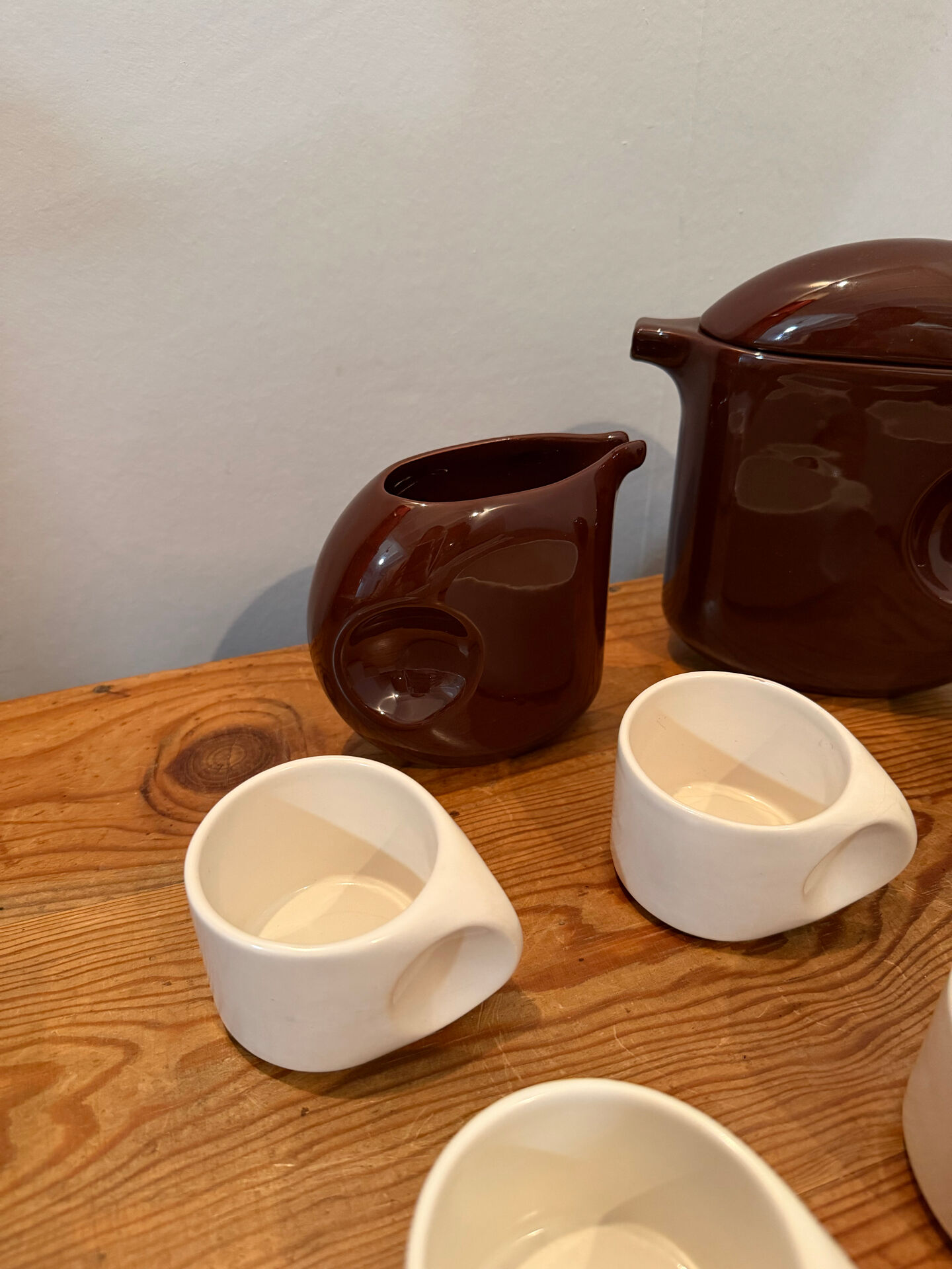 Coffee or tea service design Space Age Sele Arte Nove