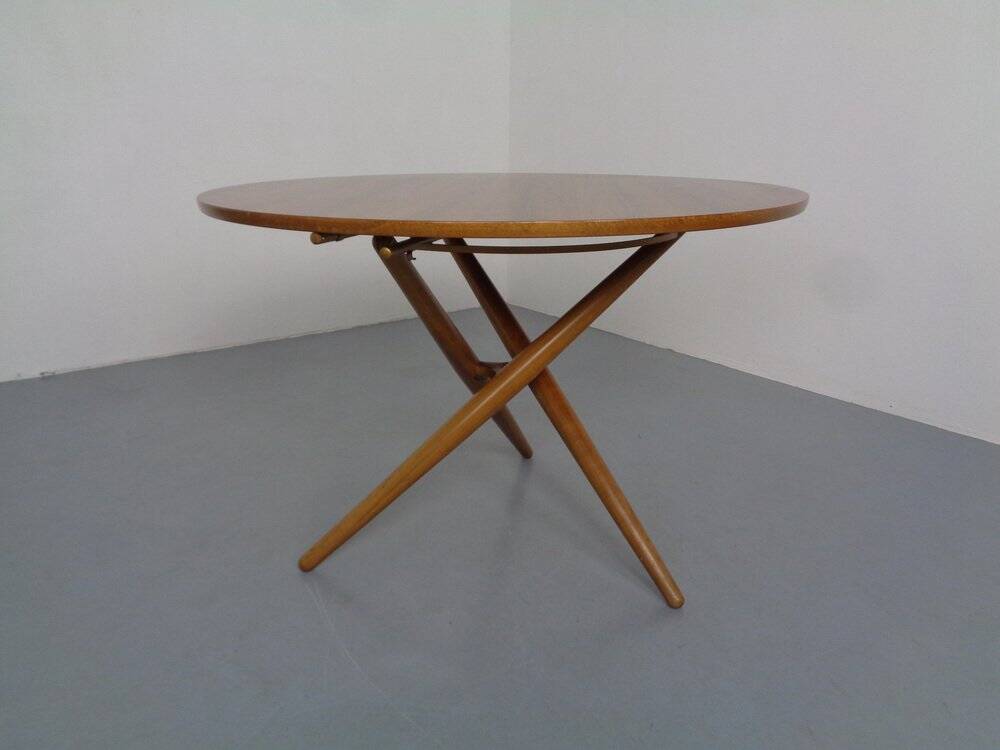 Adjustable Table by Jürg Bally for Wohnhilfe, Switzerland, 1950s
