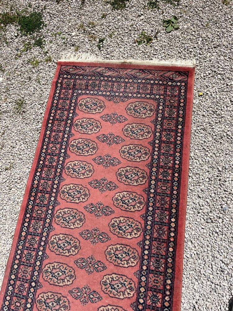 Very large hallway carpet.