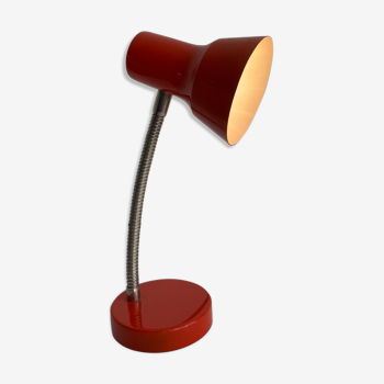 Lampe de bureau vintage orange