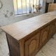 Rustic sideboard XXL 4m solid oak 1950