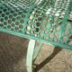 School bench or kindergarten, perforated metal, 50s/60