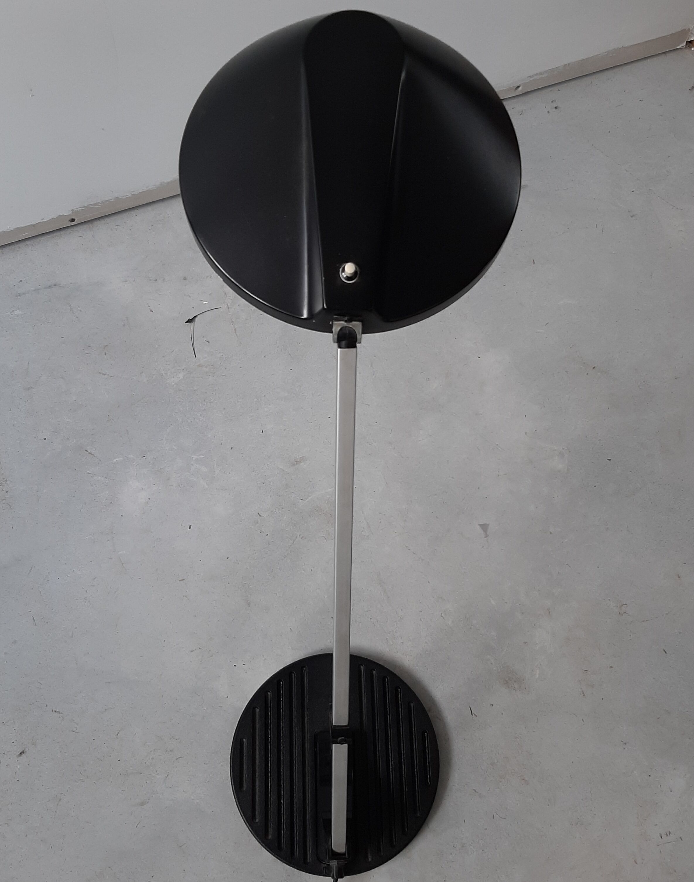 Black cast iron and aluminium WL2 Anglepoise lamp