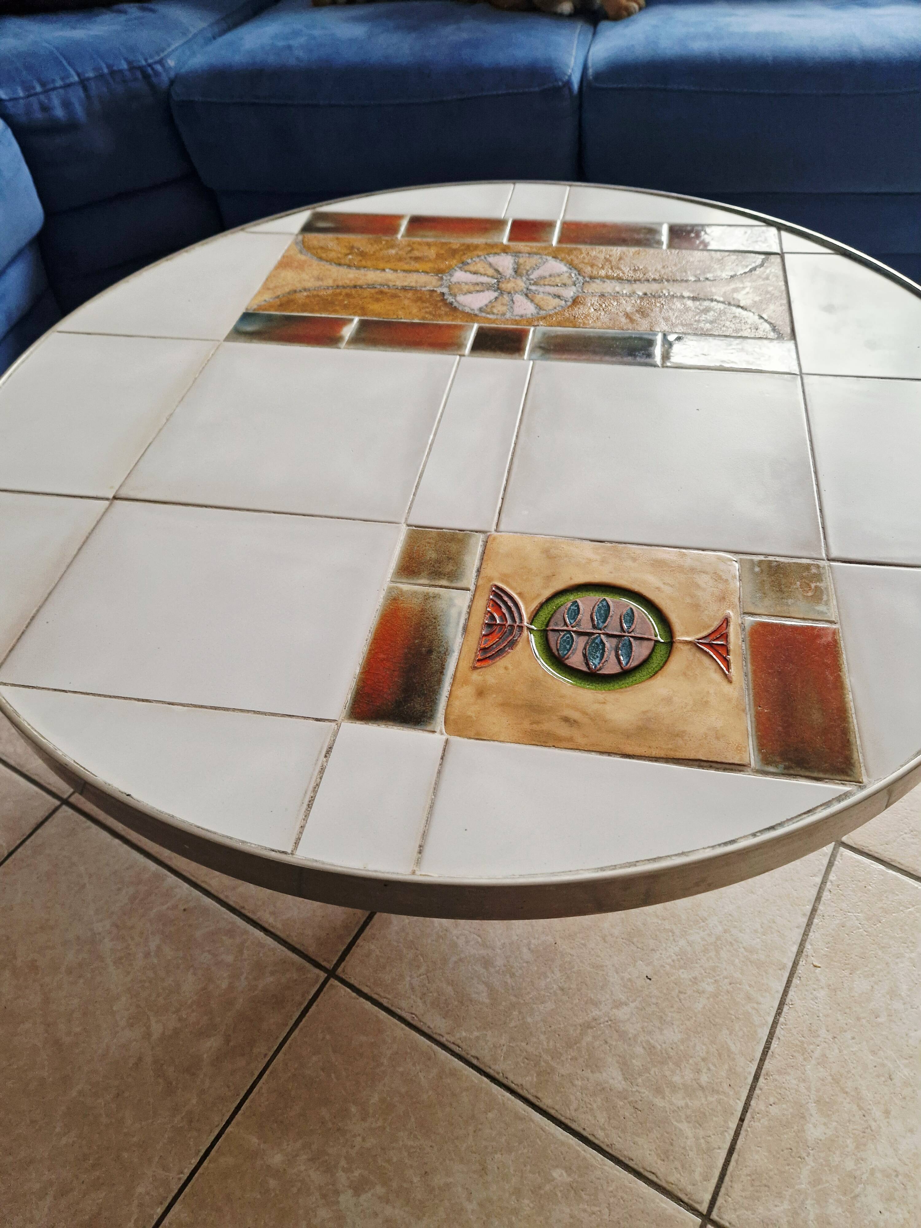 Coffee table Vaullauris spirit Roger Capron