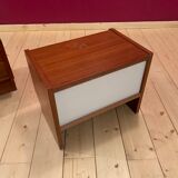 Rare Scandinavian bedside pair