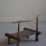 Wabi Sabi Antique African Stool / Chair, Decorative Object, Early 20th Century