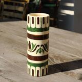 Vintage ceramic vase signed