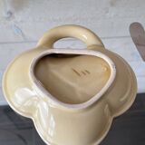 Butter dish and ceramic knife Poet Laval vintage 60s