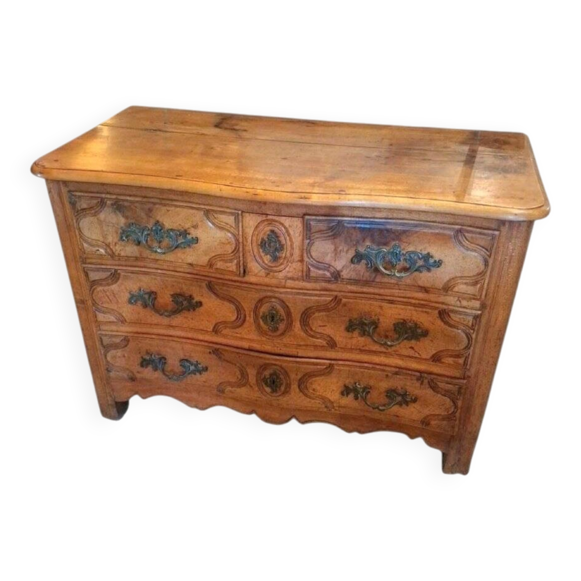 Commode XVIII en noyer