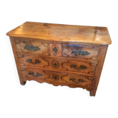 Commode XVIII en noyer