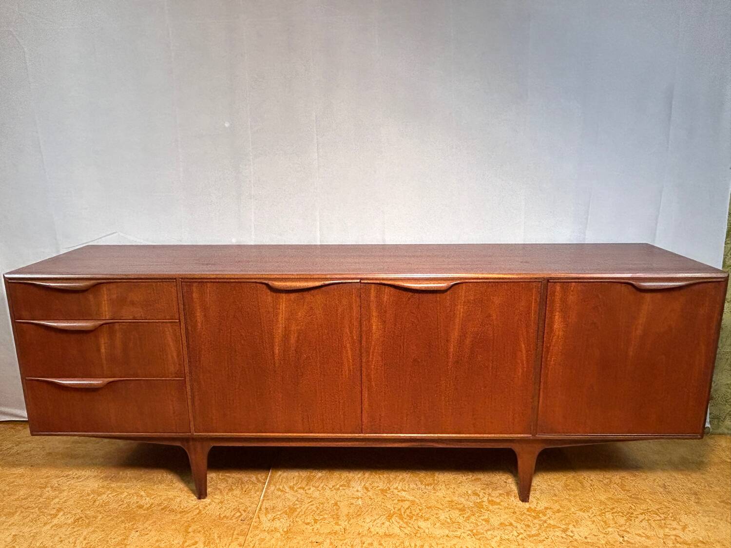 Mid century retro vintage teak McIntosh sideboard 1960 Dunvegan