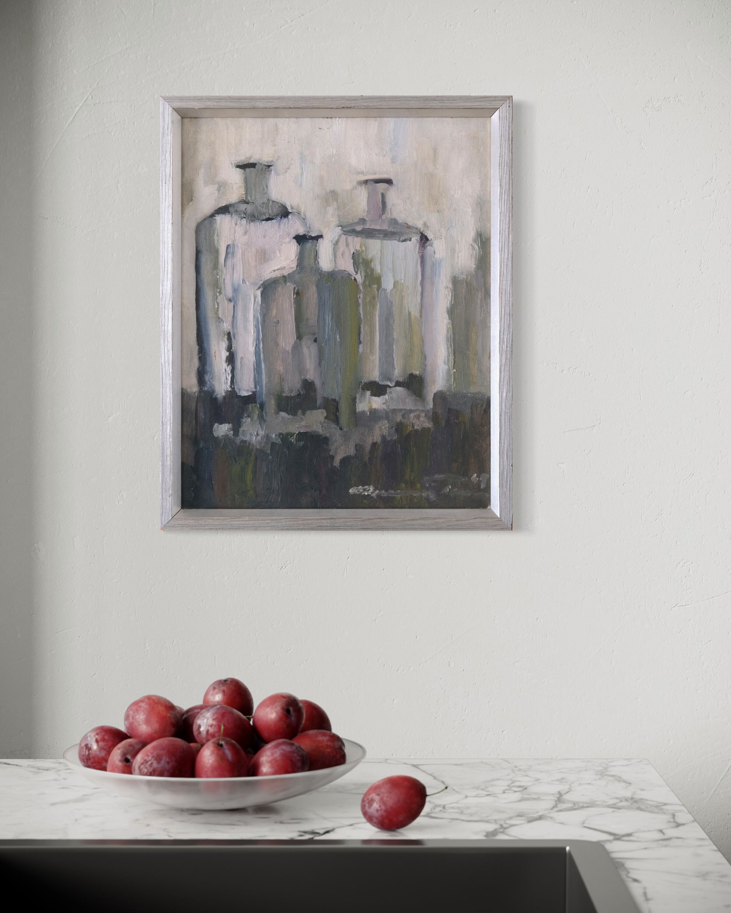 Gunnar Persson still life painting | Oil on panel | 1969