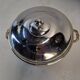 Soup tureen or vegetable dish in silver-plated metal – French silversmithing