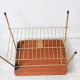 Golden vintage side table