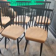 Series of six chairs Fanett by Ilmari Tapiovaara 1960