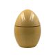 Tommaso Barbi, rare egg shaped large parchment box, TB Italy, ca. 1970