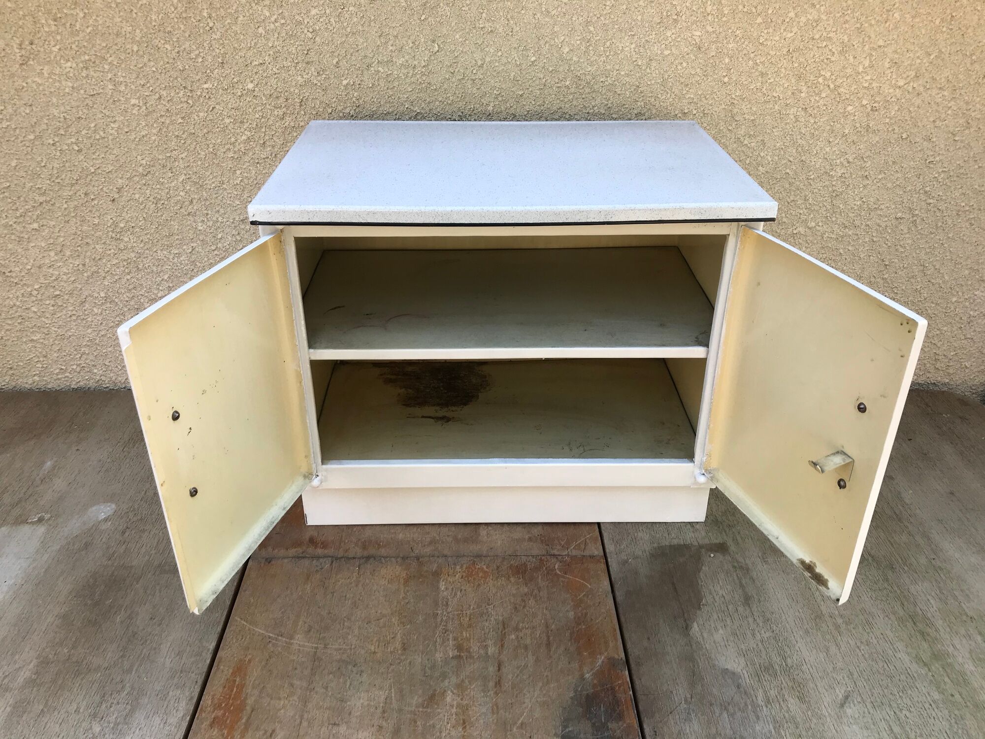 Old furniture low kitchen