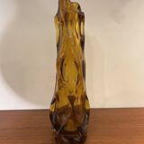 Vase from Wolomin Glassworks, Poland, 1970's