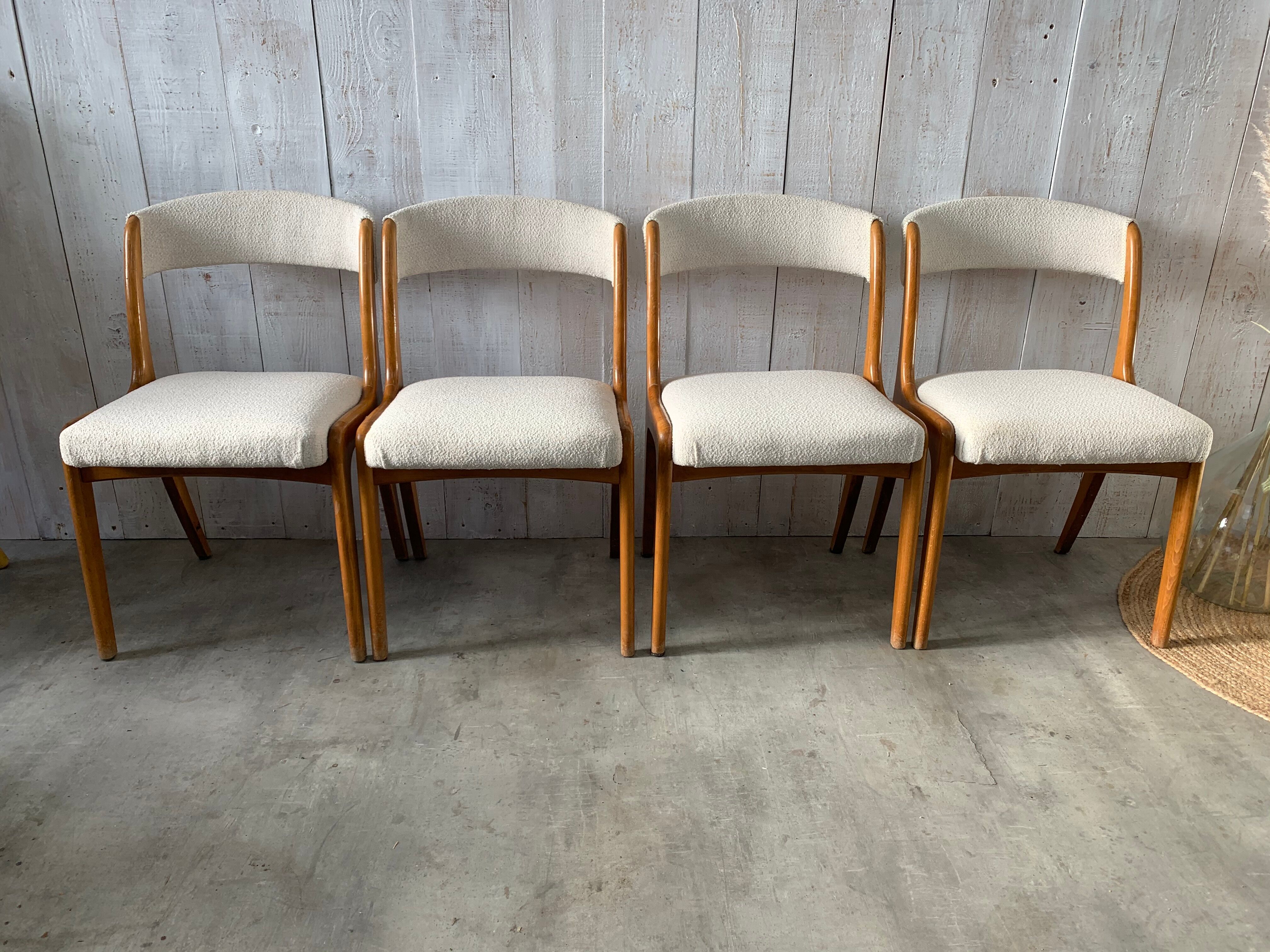 Series of 4 chairs