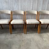 Series of 4 chairs