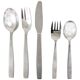 Amboss Austria 2050 cutlery for six by Helmut Alder, 34 pieces, 1950s.