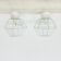 Pair of Limburg Glashütte ceiling lamp flush mount , 1970s