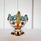 Vase Jardiniere Glass Planter from 1900 Antique Majolica Onnaing Barbonite Collection