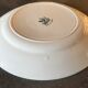 Flat hollow in earthenware st amandinoise st amand model lily of the valley