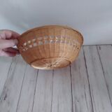 Vintage wicker basket