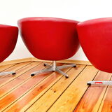Set of swivel chairs, Czechoslovakia, 60s, Up Zavody Rousinov